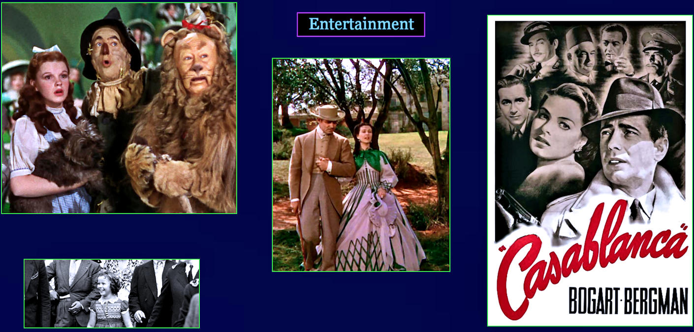 <i>Wizard of Oz, Gone with the Wind</i>